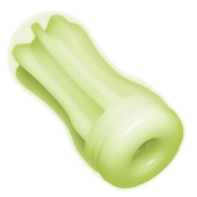 Whipsmart Glow In The Dark Masturbator White 1 Piece