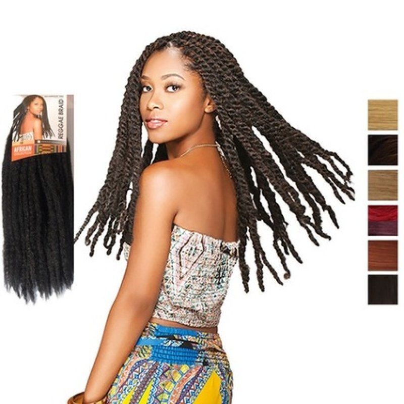 Sensationnel Reggae Braid Marley Braid African Collection Synthetic Hair Braids