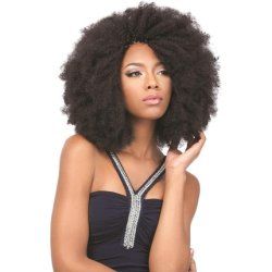 Sensationnel African Collection Afro Kinky 20 Inch Hair Colour 1b