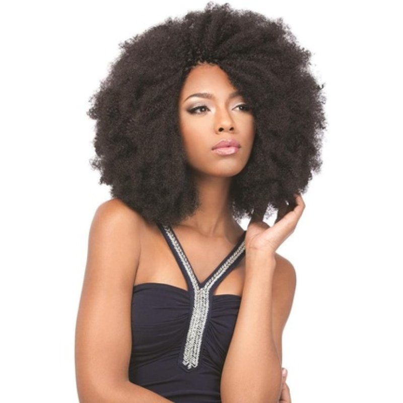 Sensationnel African Collection Afro Kinky 20 Inch Hair Colour 1b