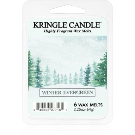Kringle Candle Winter Evergreen Wax For Aromatic Lamp 64 G
