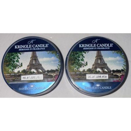 Kringle Candle Mon Amour Daylight Candles 125 Oz