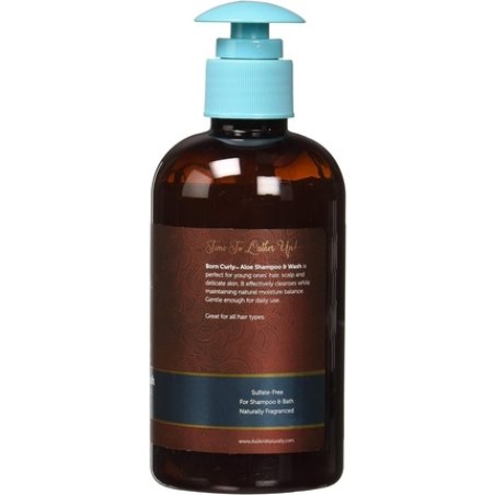 Born Curly Aloe Shampoo & Wash 8oz By I Am