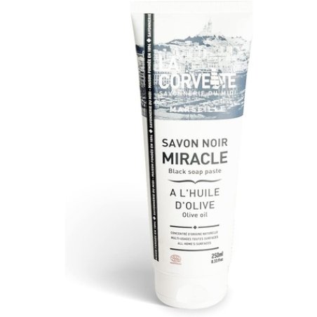 La Corvette Miracle Black Soap With Olive Oil 250ml