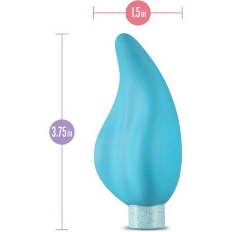 Blush Classic Vibrator 331834 Blue One Size