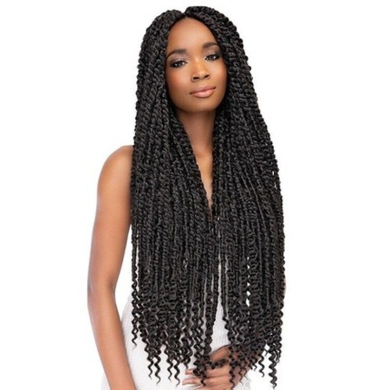 Janet Collection Nala Braid Synthetic Crochet Hair Passion Twist Braid 24