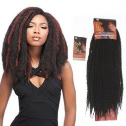 Sensational Soft N' Silky Afro Natural Synthetic Afro Twist Braid