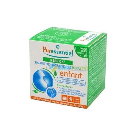 Puressentiel Resp Ok Chest Massage Balm For Children 60 Ml