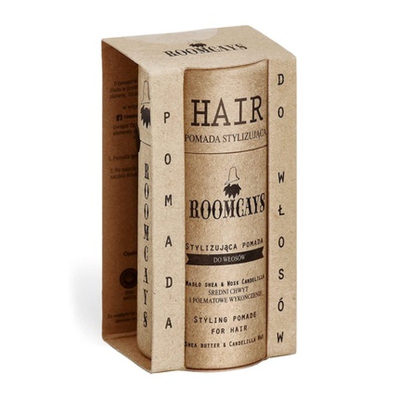Men's Half-Matte Hair Pomade - Ecological Matte Pomade - Men's Care Set - Strong Hold - Perfect Finish for Men's Hair