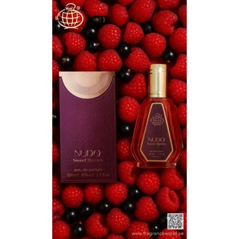 Fragrance World Eau De Parfum Nudo Sweet Berries For Women 50 Ml
