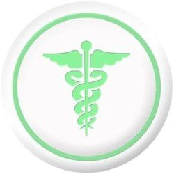 System75 Tiffany 3mm Aquamarine Eurowhite Studex