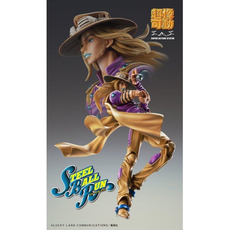 JOJO PART 7 - Gyro Zeppeli - Figurine Chozokado 16cm