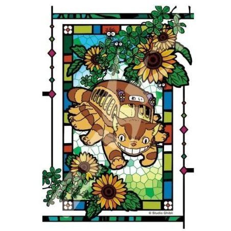 MON VOISIN TOTORO - Chatbus - Puzzle Vitrail 126P