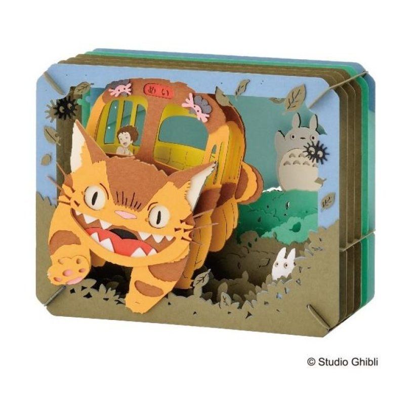 Ghibli - Mon Voisin Totoro - Théâtre de papier Totoro rencontre Mei