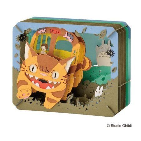 Ghibli - Mon Voisin Totoro - Théâtre de papier Totoro rencontre Mei