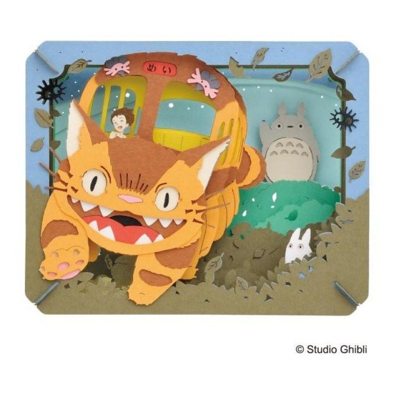Ghibli - Mon Voisin Totoro - Théâtre de papier Totoro rencontre Mei