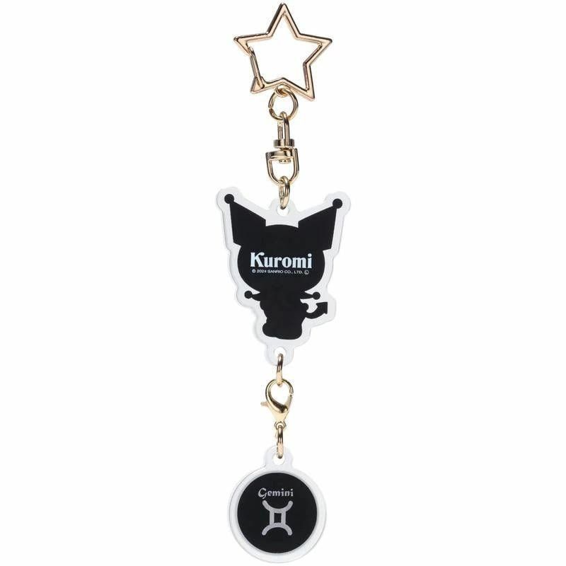 HELLO KITTY - Kuromi - Porte-clé Symbole Astrologique Gémeaux