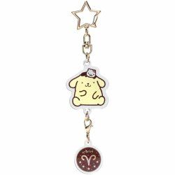 HELLO KITTY - Pompompurin - Porte-clé Symbole Astrologique Bélier