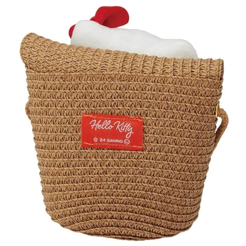 HELLO KITTY - Hello Kitty - Sac bandoulière en paille 13.8x11.5cm