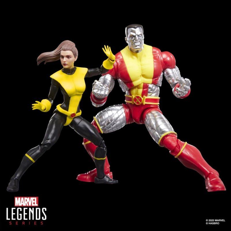 MARVEL - Kitty Pride & Marvel's Colossus - Figurine Legend Series 15cm