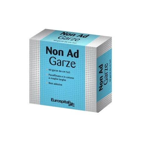 Eurospital Paraffin Gauze 5x5 Cm 40 Pieces