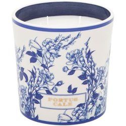 Gold & Blue 4wick Scented Aromatique Candle Ceramic Bottle 1400g 494oz