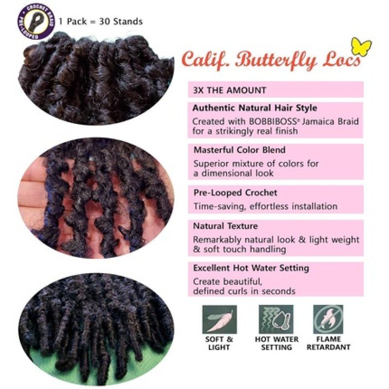 Bobbiboss Butterfly Locs Crochet Hair 18