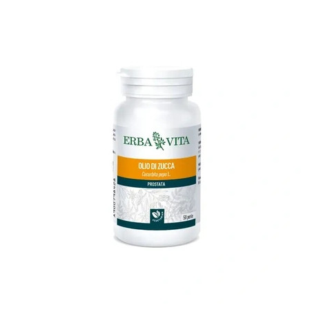 Erba Vita Pumpkin Seeds 50 Pearls 360 Milligrams