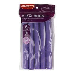 Red Kiss Flexi Rods 734 Inches 5 Pieces Purple