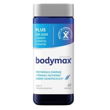 Bodymax Plus Dietary Supplement Ginseng 60 Tablets