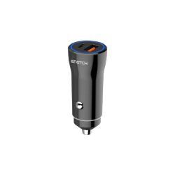 Chargeur allume cigare Noire - Usb et UsbC - 36W *