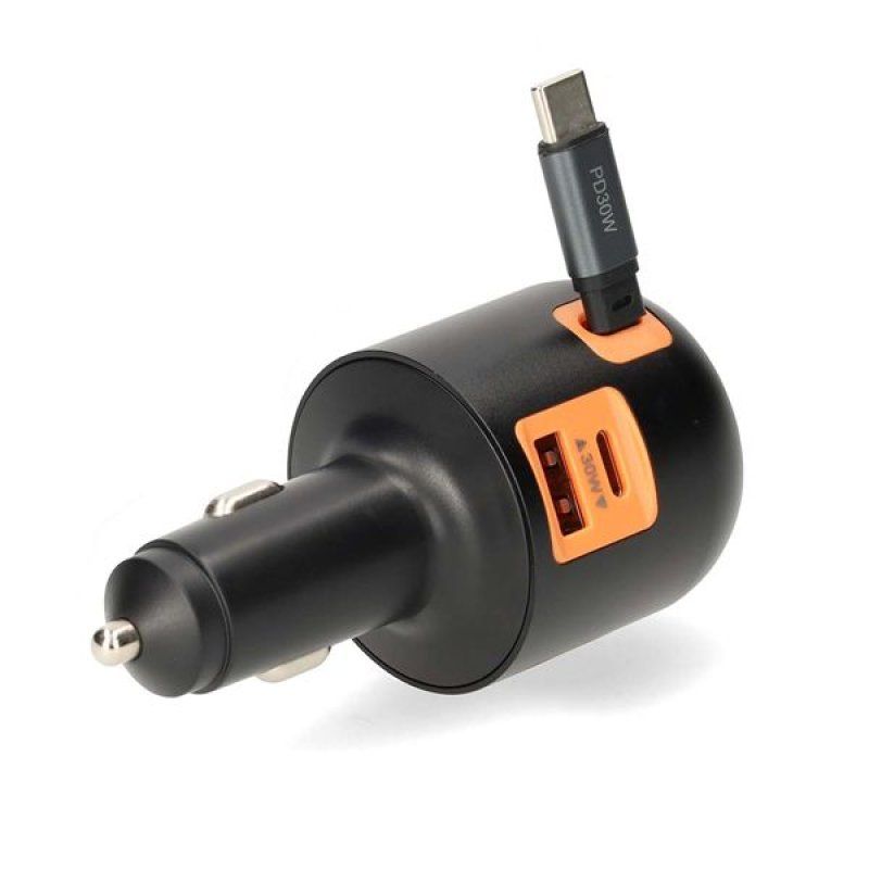 Chargeur de voiture | 60W | 2.4 / 3.0 A |Nombre de sorties: 3 | Typede *