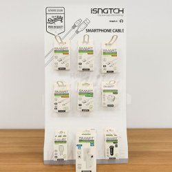 PACK-ISNATCH - Présentoir d'accessoires de téléphonie mobile équipé *