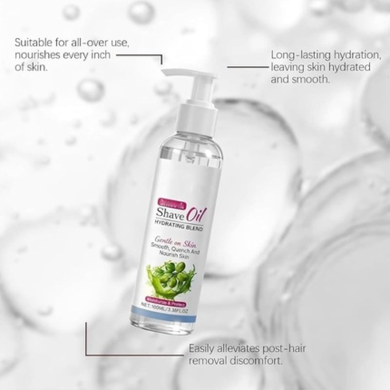 Smooth Beard Oil for Women - Preshave and Shaving Treatment Moisturizing