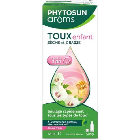 Phytosun Aroms Child Syrup For Dry And Greasy Cough 120ml