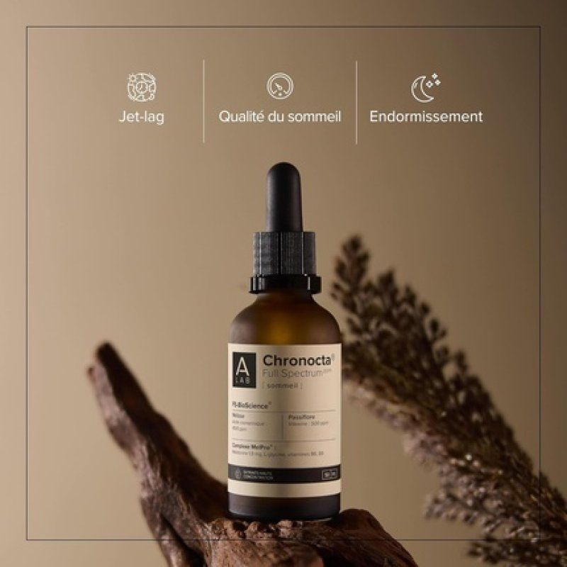 Alab Chronocta Full Spectrum Sleep Food Supplement with Melatonin