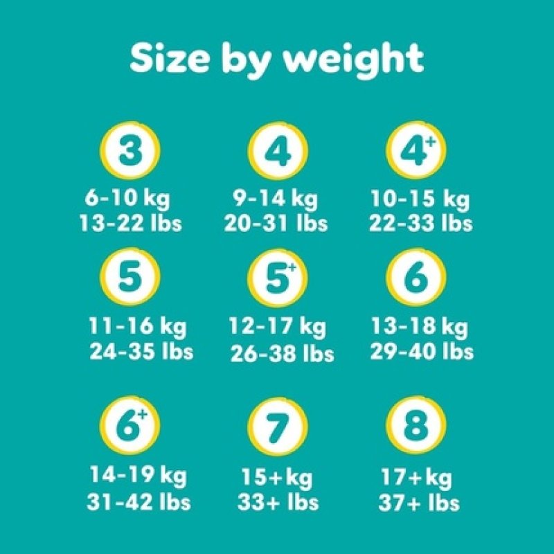 Pampers Babydry Size 4 Nappies 44 Count 914 Kg