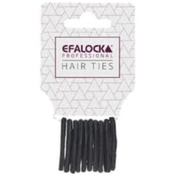 Efalock Brown Hair Elastics 10 Pack