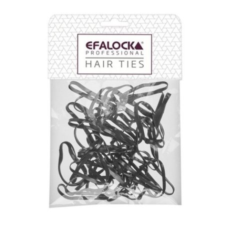 Rastazopfgummi Black Large Hair Ties 100