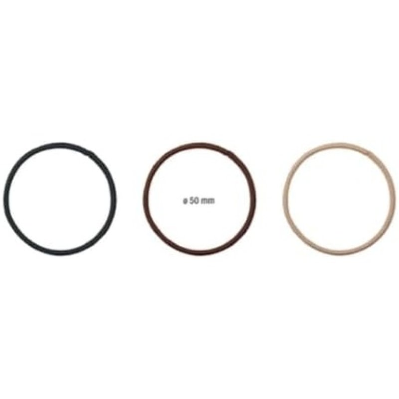 Efalock Black Hair Elastics