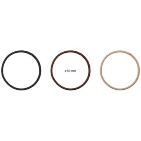 Efalock Black Hair Elastics