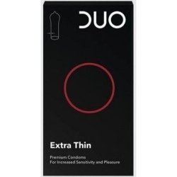 Duo Extra Thin Sensitive Condoms 18 Pieces
