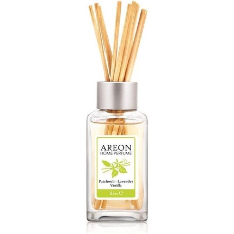 Areon Home Luxury Perfume Reed Diffuser Spring Bouquet With 10 Rattan Reeds 85ml