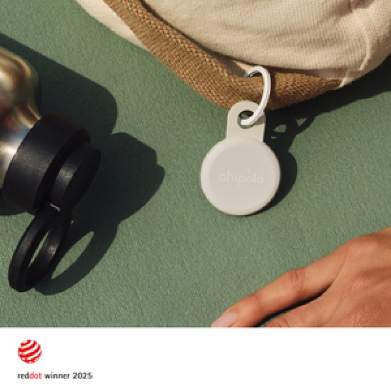 LOOP TRACKER RECHARGEABLE USBC APPLE ET ANDROID BLANC CRAIE