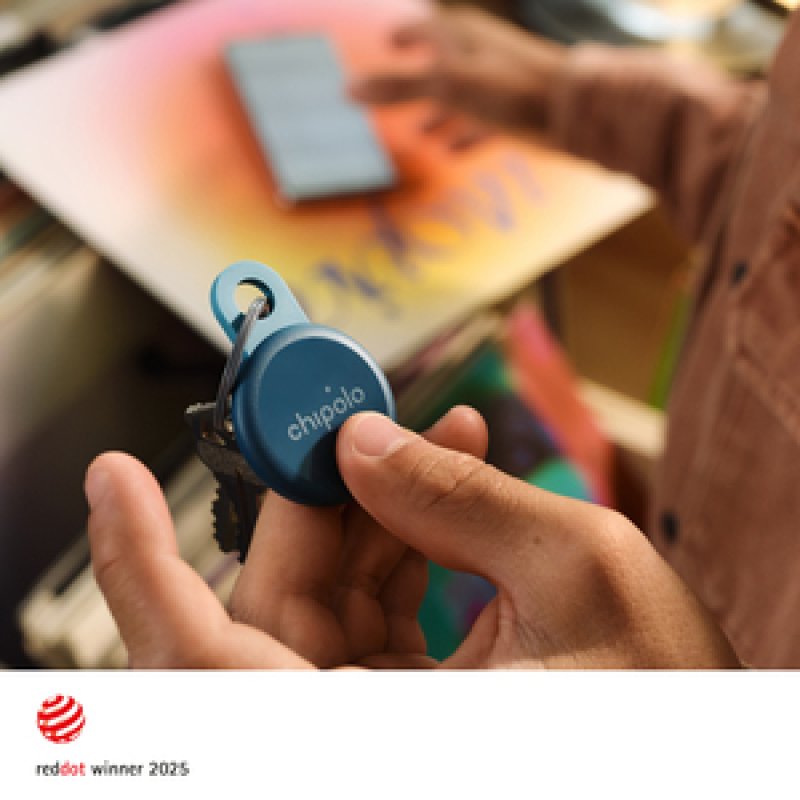 LOOP TRACKER RECHARGEABLE USBC APPLE ET ANDROID BLEU MARINE