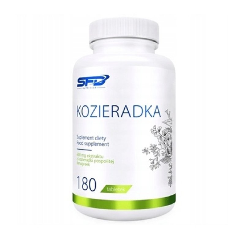 Sfd Fenugreek 180 Tablets - Herbal Dietary Supplement