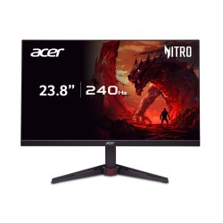 Acer Nitro VG0 (VG240YW3bmiipx) 23,8" Full-HD Gaming Monitor 60,5 cm (23,8 Zoll), IPS, 240Hz, 99% sRGB, 2x HDMI (2.0),