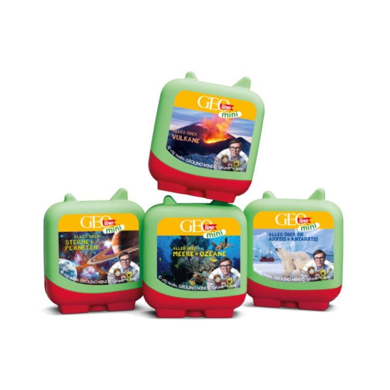 Clever Tonies: GEOlino Mini-Set (4 Tonies)