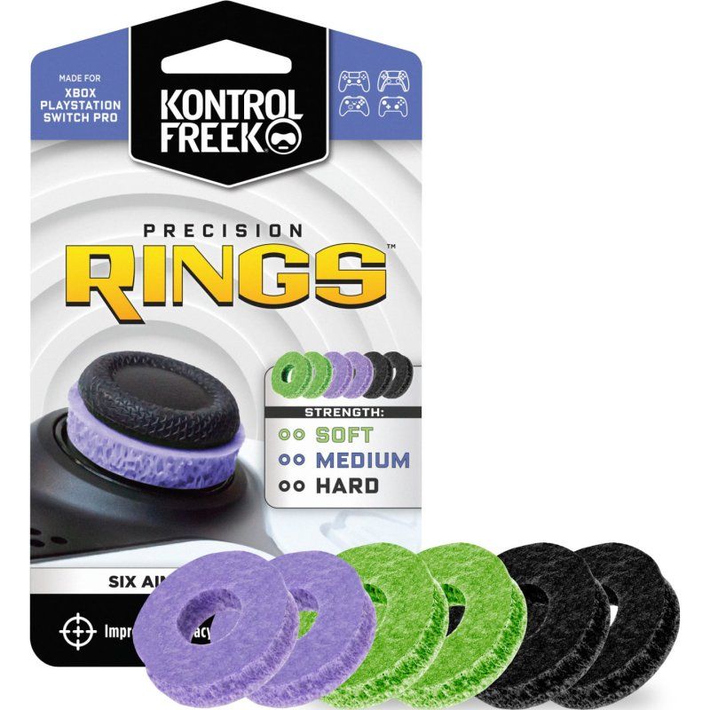 KontrolFreek - Precision Rings Mixed 6-Pack