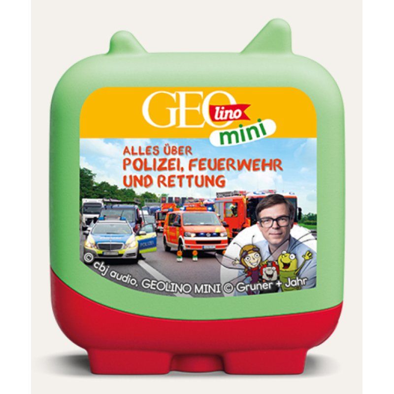 Clever Tonies: GEOLINO MINI - Alles über Polizei, Feuerwehr und Rettung (Hörspiel)